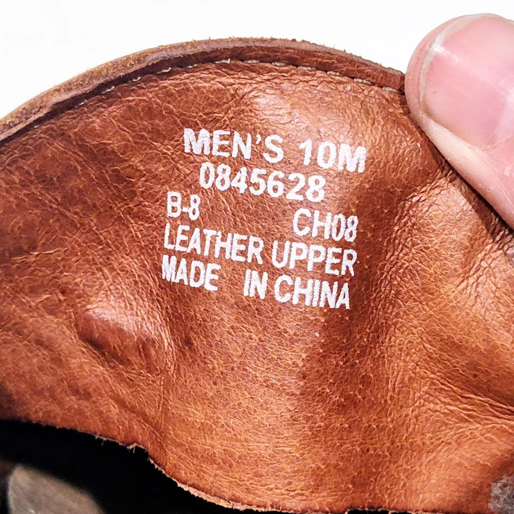Sperry Top-Sider Boat Shoes Men’s 10M Casual Slip On Loafer Toggle Tie Leather